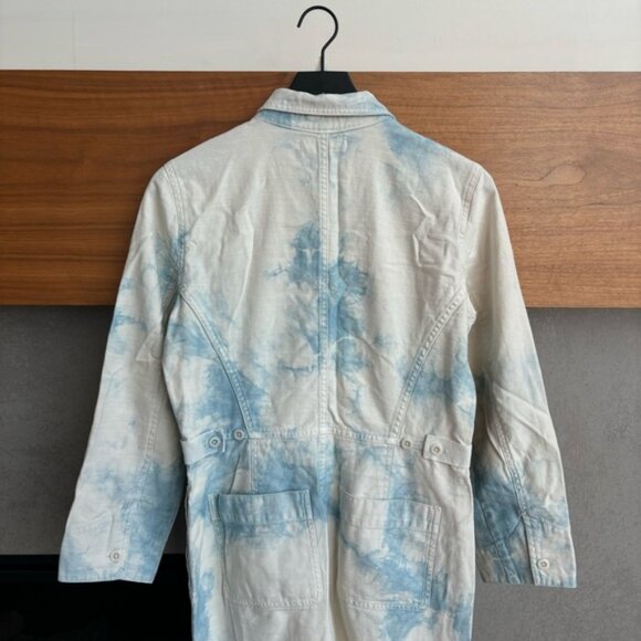 Madewell Tie Dye Front Zip Coverall Jumpsuit, Size M - Picture 12 of 15